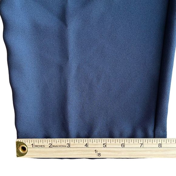 Jessica Howard Dress Pants Sz 16 Dark Gray Pleated High Rise Back Zipper Party - Picture 5 of 7